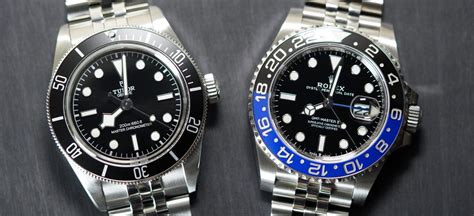 Rolex vs black bay bezel